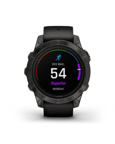 Garmin Epix Pro Gen 2 Sapphire 47mm Carbon G. DLC Tit. with Black Band (010-02803-10/11/54)