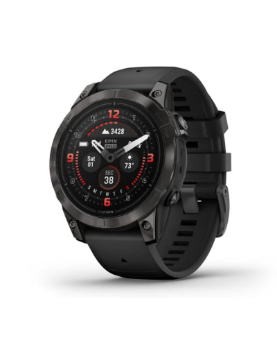 Garmin Epix Pro Gen 2 Sapphire 47mm Carbon G. DLC Tit. with Black Band (010-02803-10/11/54)