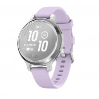 Garmin Lily 2 Active Silver with Purple Jasmine Silicone Band (010-02891-01)