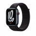 Apple Ремінець for Watch 41mm - Nike Sport Loop Black - Regular (ML2U3)