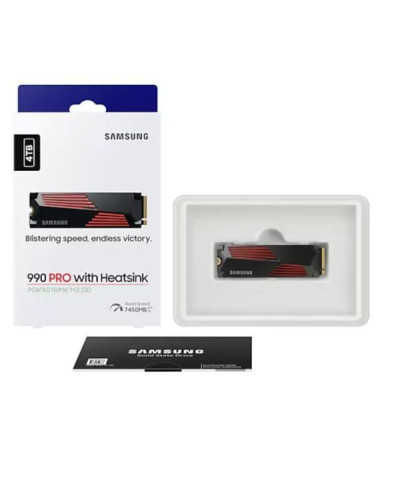Samsung 990 PRO with Heatsink 4 TB (MZ-V9P4T0CW)
