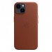 Apple iPhone 14 Leather Case with MagSafe - Umber (MPP73)