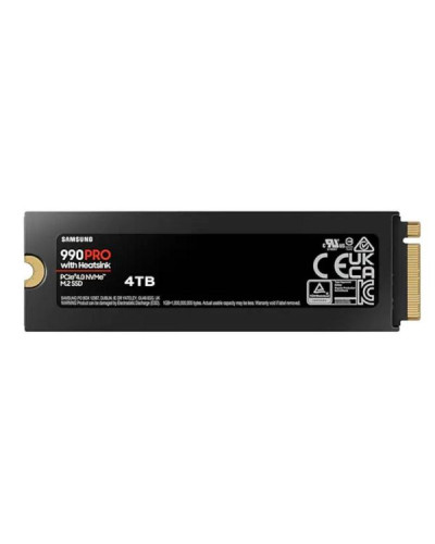 Samsung 990 PRO with Heatsink 4 TB (MZ-V9P4T0CW)