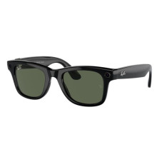 Ray-Ban Смарт-окуляри Meta Wayfarer Shiny Black Frame Green Lenses (RW4006 601/71 50-22)