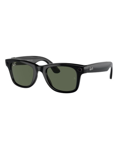 Ray-Ban Смарт-окуляри Meta Wayfarer Shiny Black Frame Green Lenses (RW4006 601/71 50-22)