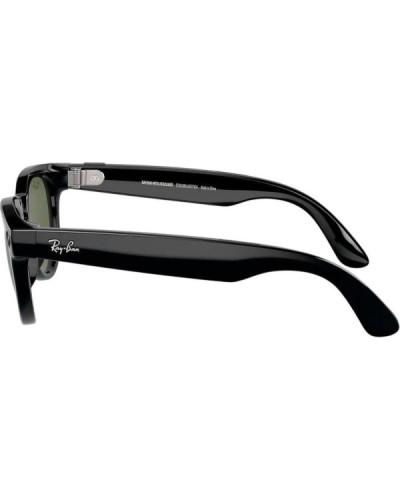 Ray-Ban Meta Headliner Gen 2 Low Bridge Fit Standard Shiny Black Frame/G-15 GreenLenses RW4013F 601/71 51-23