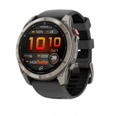 Garmin Fenix 8 Pro 51 mm AMOLED Titanium with Graphite/Black Silicone Band (010-03199-10/11) Garmin Fenix 8 Pro 51 mm AMOLED Titanium with Graphite/Black Silicone Band (010-03199-10/11)