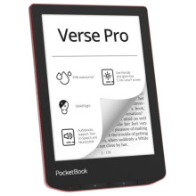 PocketBook 634 Verse Pro Passion Red (PB634-3-CIS, PB634-3-WW)