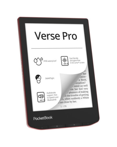 PocketBook 634 Verse Pro Passion Red (PB634-3-CIS, PB634-3-WW)
