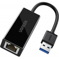 Ethernet адаптер UGREEN Gigabit (CR111) (RJ45 to USB) (black)
