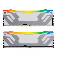 Kingston FURY 48 GB (2x24GB) CUDIMM DDR5 8400 MHz Renegade Silver/White RGB (KF584CU40RWAK2-48)