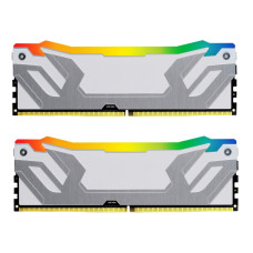 Kingston FURY 48 GB (2x24GB) CUDIMM DDR5 8400 MHz Renegade Silver/White RGB (KF584CU40RWAK2-48)