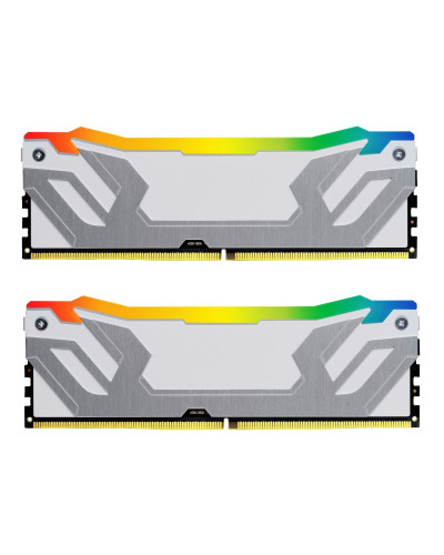 Kingston FURY 48 GB (2x24GB) CUDIMM DDR5 8400 MHz Renegade Silver/White RGB (KF584CU40RWAK2-48)