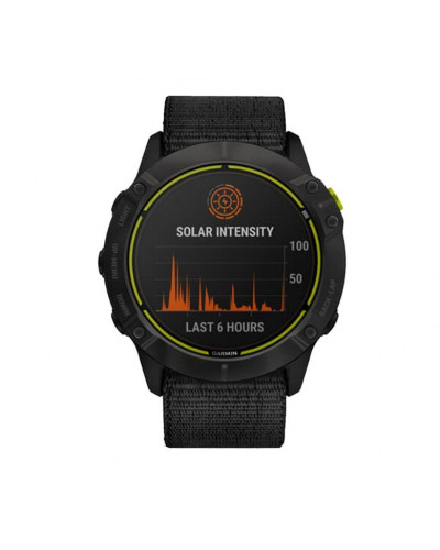 Garmin Enduro Carbon Gray Titanium with Black UltraFit Nylon Strap (010-02408-01/11)