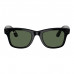 Ray-Ban Meta Wayfarer Large - Shiny Black / G-15 Green (RW4008 601/71 53-22)