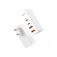 МЗП Baseus to 2*USB+ 2*TypeC GaN2 Pro Quick Charger (100W) white (CCGAN2P-L02)