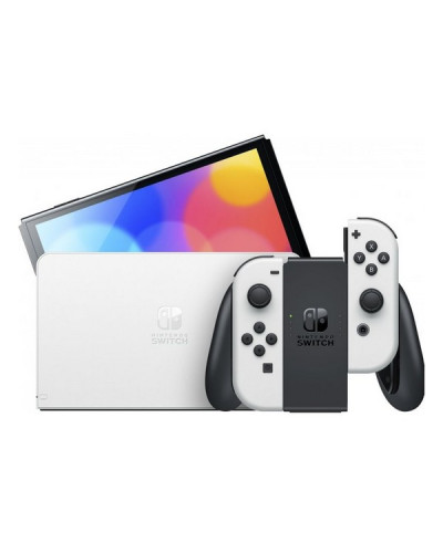 Nintendo Switch OLED with White Joy-Con (045496453435)