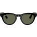 Ray-Ban Meta Headliner Gen 2 Low Bridge Fit Standard Shiny Black Frame/G-15 GreenLenses RW4013F 601/71 51-23