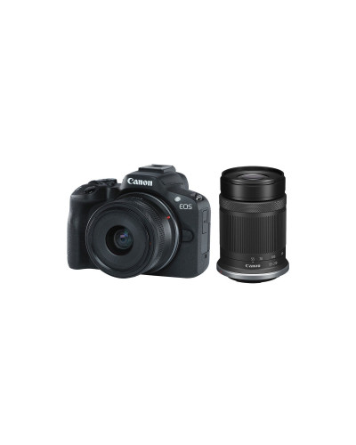 Canon EOS R50 kit RF-S 18-45mm IS STM + RF-S 55-210mm IS STM Black (5811C034)