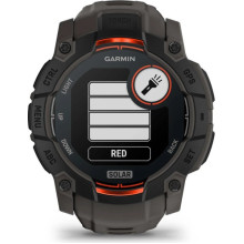 Garmin Instinct 3 50mm Solar Black with Charcoal Band (010-02935-00)