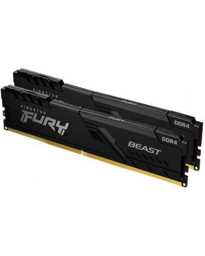Kingston FURY 32 GB (2x16GB) DDR4 3200 MHz Beast Black (KF432C16BBK2/32)