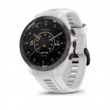 Garmin Approach S70 42mm B. Ceramic Bezel with White S. Band (010-02746-00/10)
