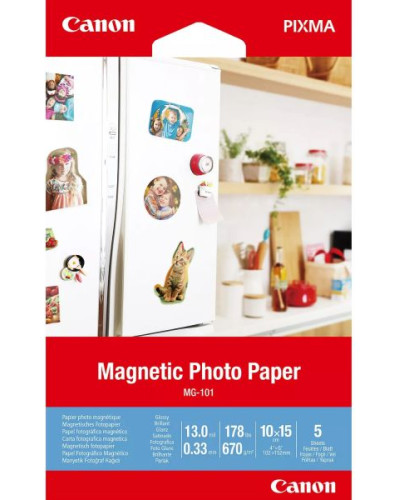 Canon MG-101 10x15 Magnetic Photo Paper 5sh (3634C002)