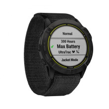 Garmin Enduro Carbon Gray Titanium with Black UltraFit Nylon Strap (010-02408-01/11)