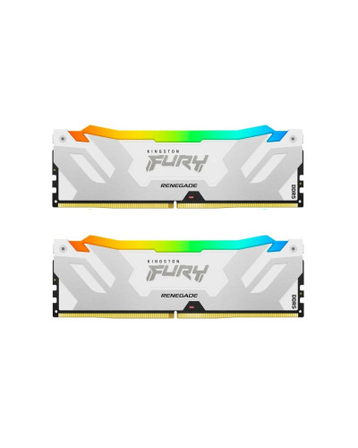 Kingston FURY 48 GB (2x24GB) CUDIMM DDR5 8400 MHz Renegade Silver/White RGB (KF584CU40RWAK2-48)