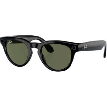 Ray-Ban Meta Headliner Gen 2 Low Bridge Fit Standard Shiny Black Frame/G-15 GreenLenses RW4013F 601/71 51-23