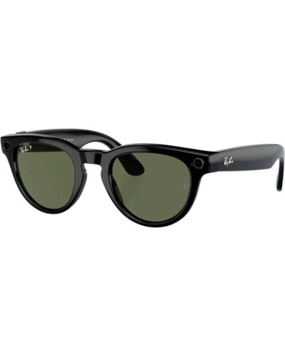 Ray-Ban Meta Headliner Gen 2 Low Bridge Fit Standard Shiny Black Frame/G-15 GreenLenses RW4013F 601/71 51-23