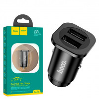 АЗП Hoco 2*USB (24W) black (NZ4)