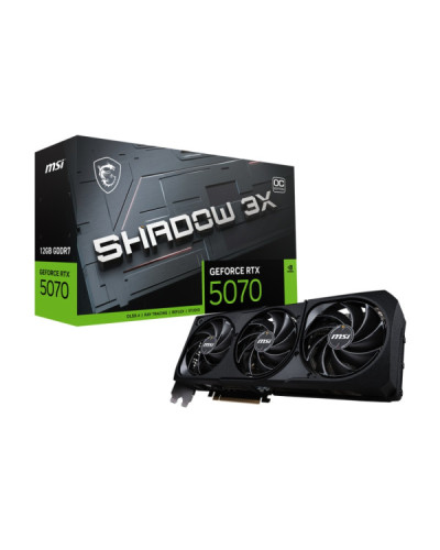 MSI GeForce RTX 5070 12G SHADOW 3X OC (G5070-12S3C)