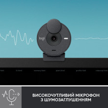 Logitech Brio 300 FHD Graphite (960-001436)