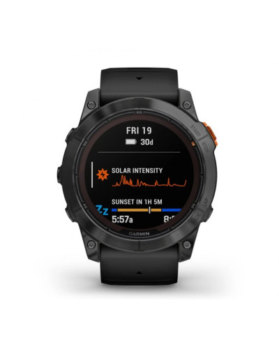 Garmin Fenix 7X Pro Solar Slate Gray w. Black Band (010-02778-00/01)