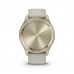 Garmin Vivomove Trend Cream Gold S. Steel Bezel w. F. Gray Case and S. Band (010-02665-02)