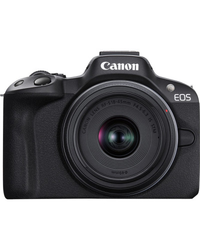 Canon EOS R50 kit RF-S 18-45mm IS STM Black (5811C033)