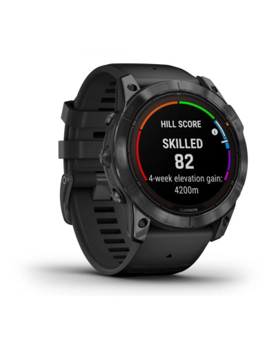Garmin Fenix 7X Pro Solar Slate Gray w. Black Band (010-02778-00/01)