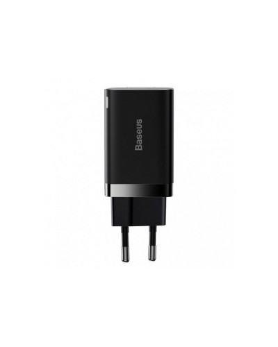 Baseus Super Si Pro Quick Charger USB/Type-C 30W Black (CCSUPP-E01)