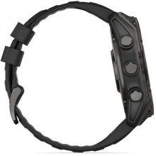 Garmin Fenix 8 51mm AMOLED Sapphire Carbon Gray DLC Titanium w. Black/Pebble Gray S. Band (010-02905-20/21)