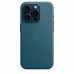 Apple iPhone 15 Pro FineWoven Case with MagSafe - Pacific Blue (MT4Q3)