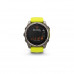 Garmin Fenix 8 51mm Solar Sapphire Titanium w. Amp Yellow/Graphite Silicone Band (010-02907-20/21)