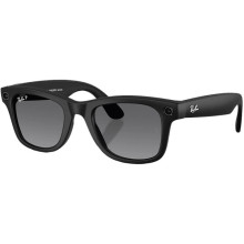 Ray-Ban Meta Wayfarer Gen 2 Standard Matte Black Frame / Gradient Graphite Lenses (RW4012 601ST3 50-22)
