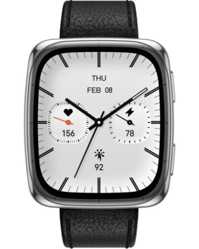 Amazfit Active 2 Square Black Leather (W2440GL3N)