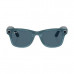 Ray-Ban Meta Wayfarer Matte Jeans Frame Dusty Blue Lenses (RW4006 67552V 50-22)