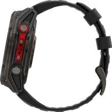 Garmin Fenix 8 Pro 51 mm MicroLED Carbon Gray Titanium with Black/Pebble Gray (010-03380-00/01)