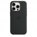 Apple iPhone 15 Pro Max Silicone Case with MagSafe - Black (MT1M3)
