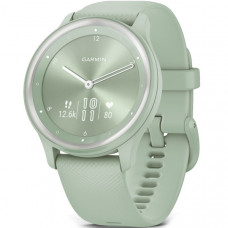 Garmin Vivomove Sport Cool Mint Case and S. Band w. Silver Accents (010-02566-03) Garmin Vivomove Sport Cool Mint Case and S. Band w. Silver Accents (010-02566-03)
