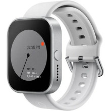 Nothing CMF Watch Pro Silver frame with Light Grey strap
