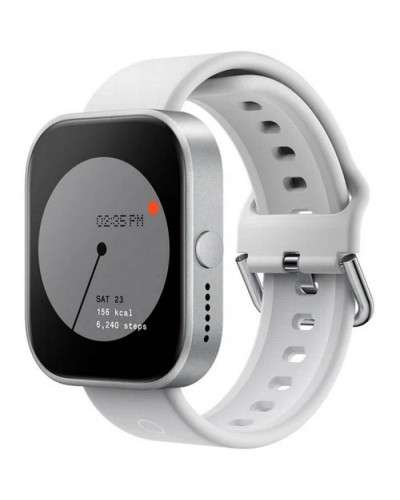 Nothing CMF Watch Pro Silver frame with Light Grey strap